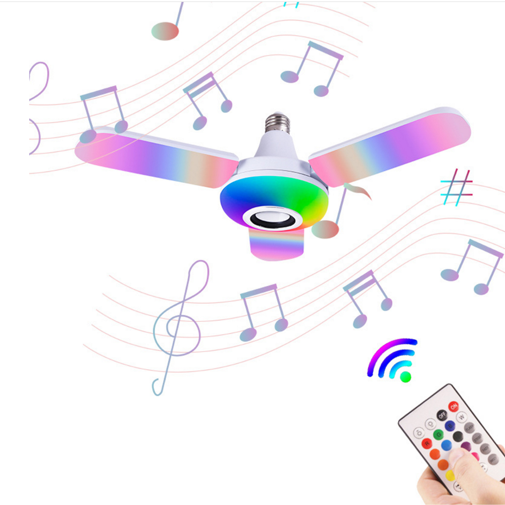 Voice Control Light Bulb - Nghe Nhạc Bluetooth Ánh Sáng RGB