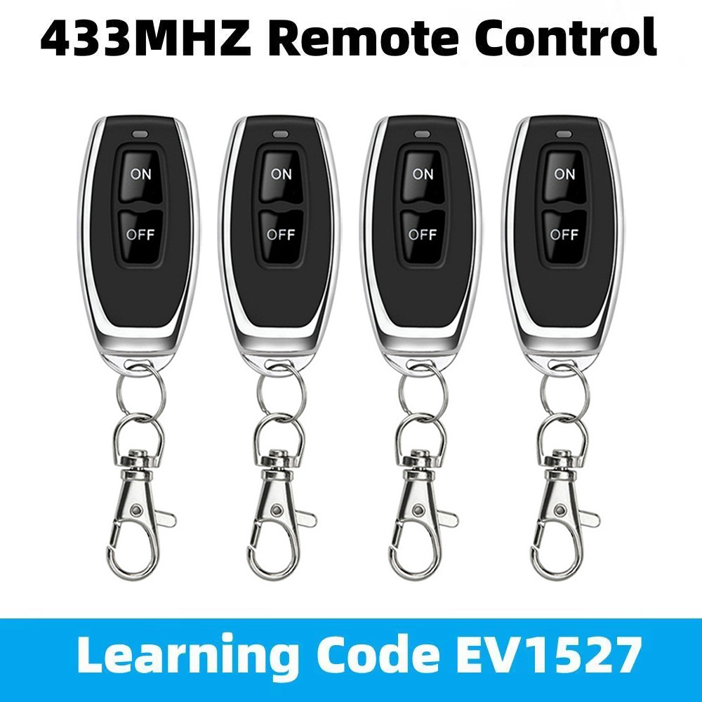 Universal Remote Smart Home - 433MHz Learning Remote Control RF Remote