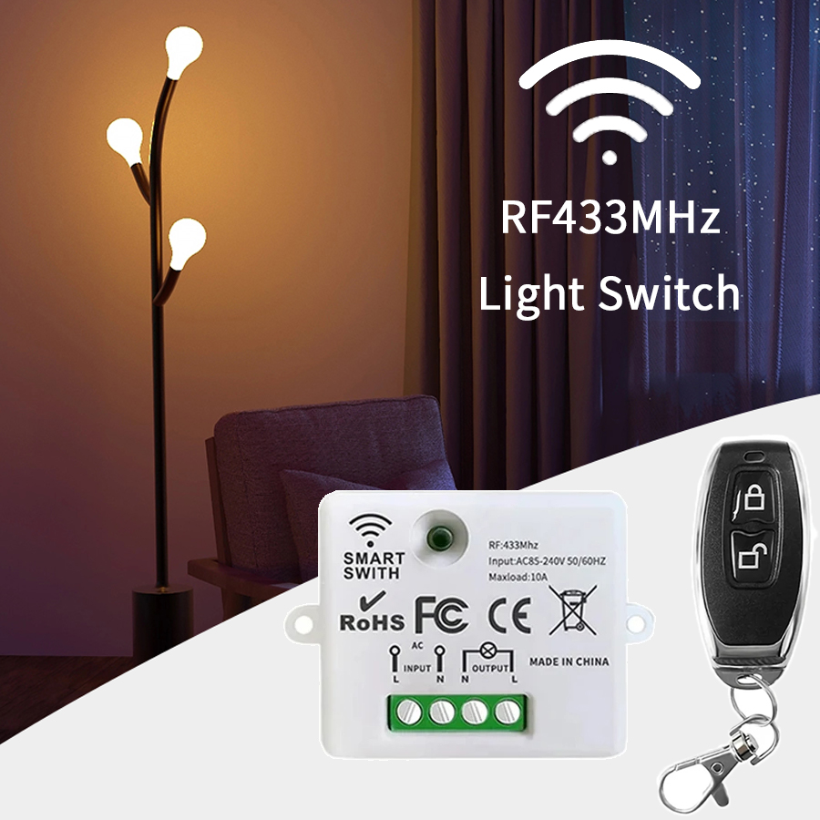 Smart Home Sistem - RF 433MHz Wireless Remote Control Switch