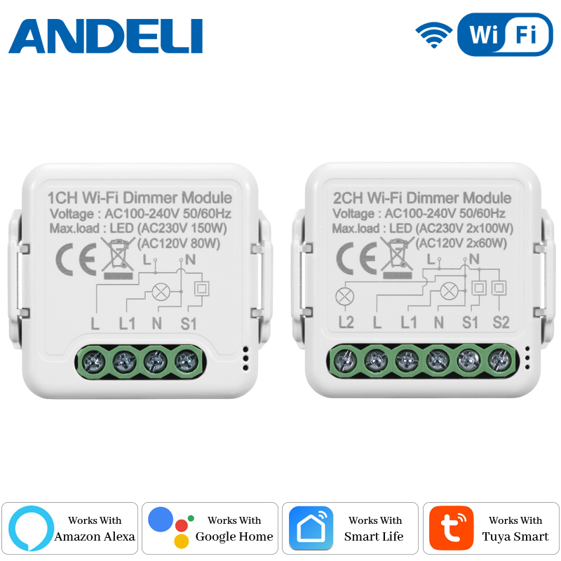 Smart Home Diy - DIY Wifi Smart Dimmer Switch Module
