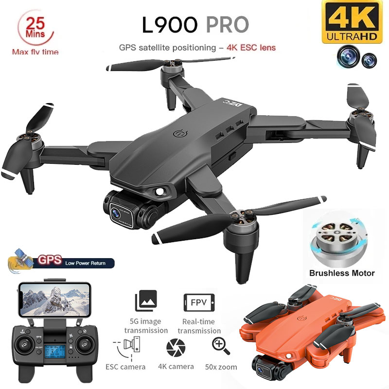 Smart Home Camera - L900 Pro GPS Drone 4K Professional