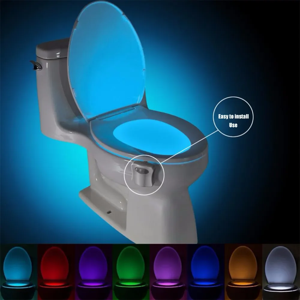 Voice Control Light Bulb - ZK30 Smart PIR Motion Sensor Toilet