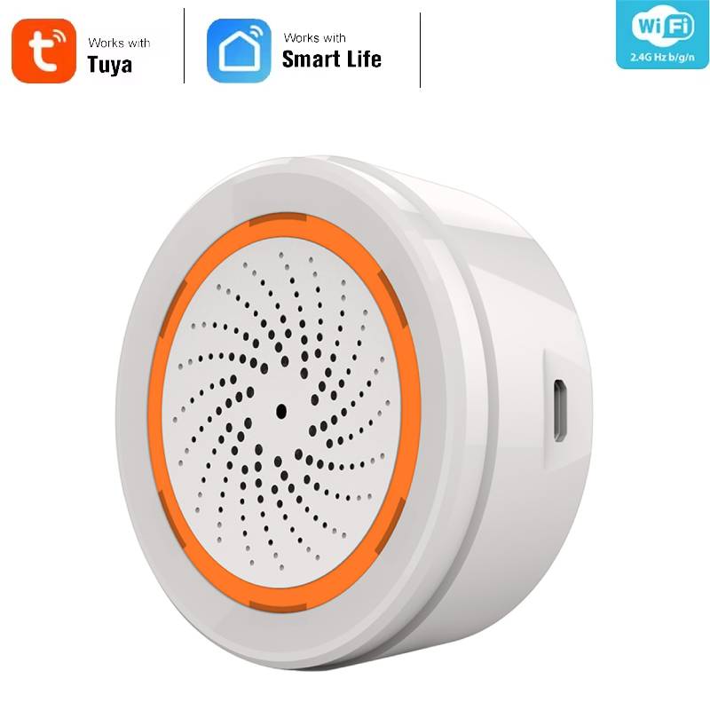 Smart Home Automation System - Smart Siren Alarm Tuya Zigbee Sound