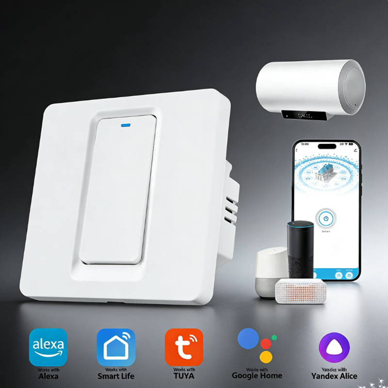 Smart Home Sistem - Smart Water Heater Switch/WiFi&Bluetooth Touch Control