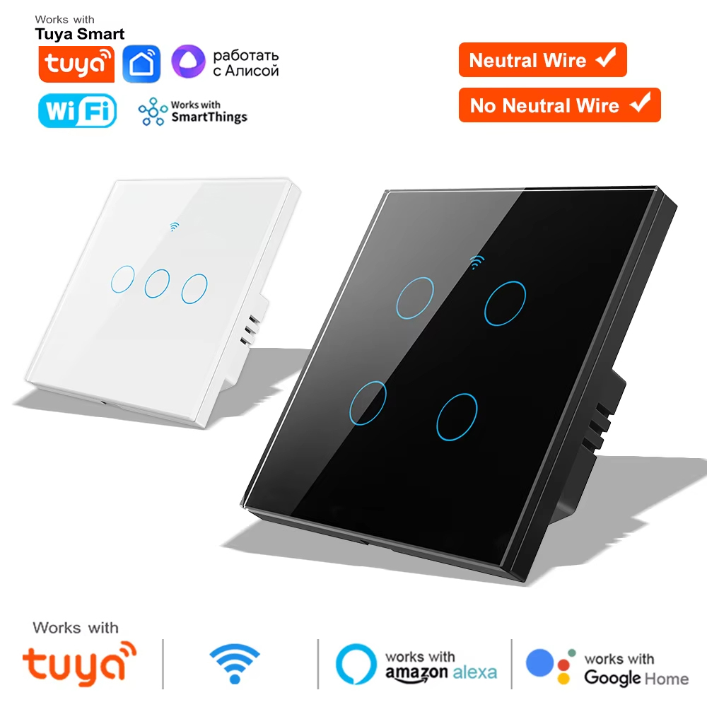 Smart Home Switch - 1 2 3 4 Gang WiFi