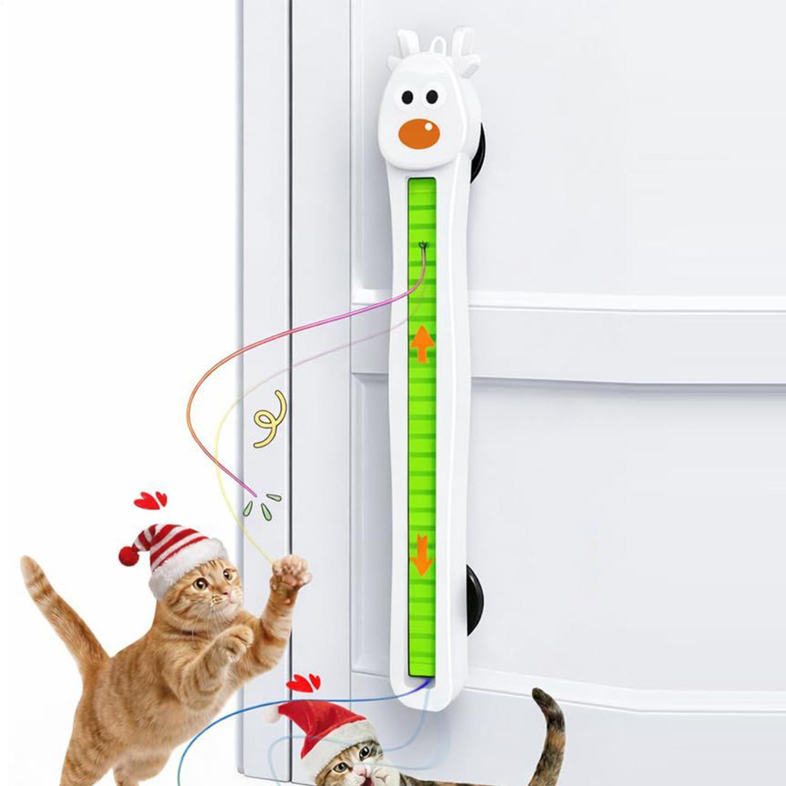Smart Home Utensils - Electronic Cat Toys Wall Mounted Flying