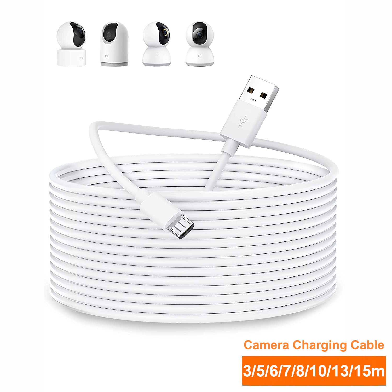 Smart Home Xiaomi Devices - 3~13m Micro USB Extension Cable For