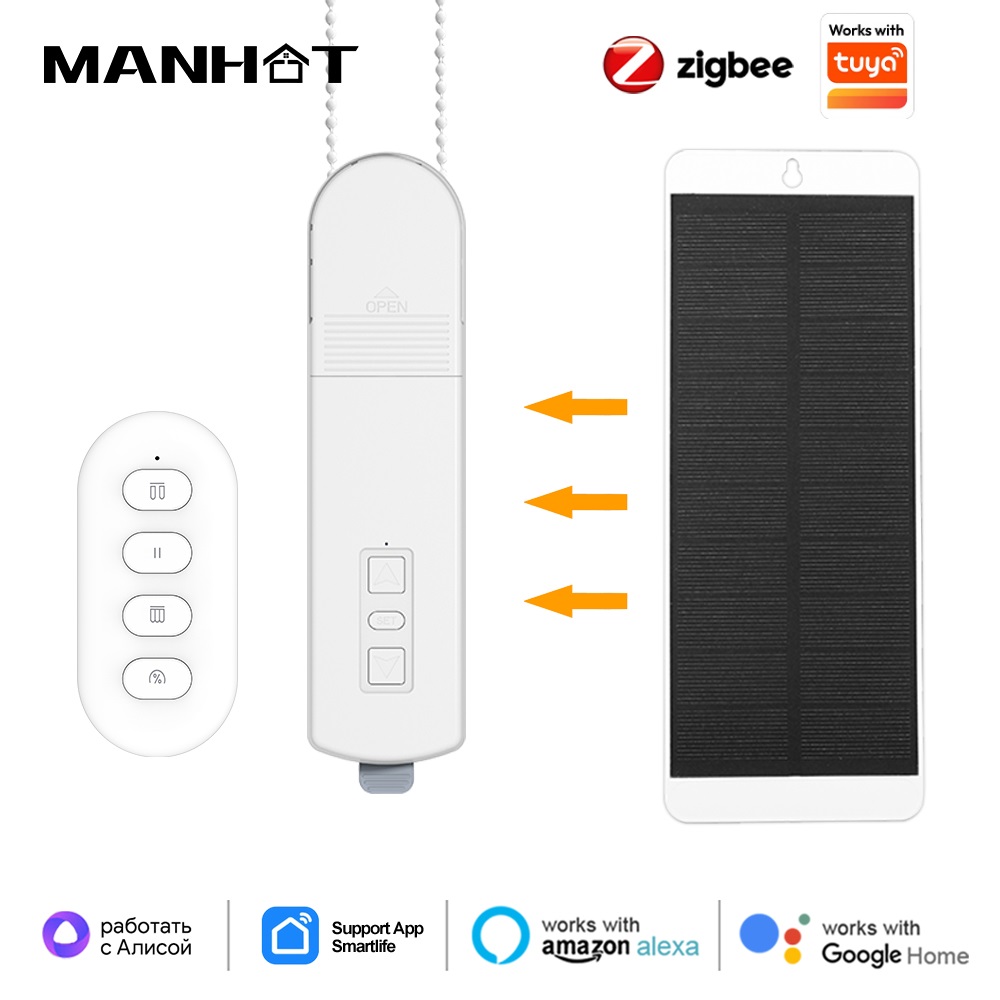 Smart Home Diy - Work With Tuya Zigbee Smart Curtain