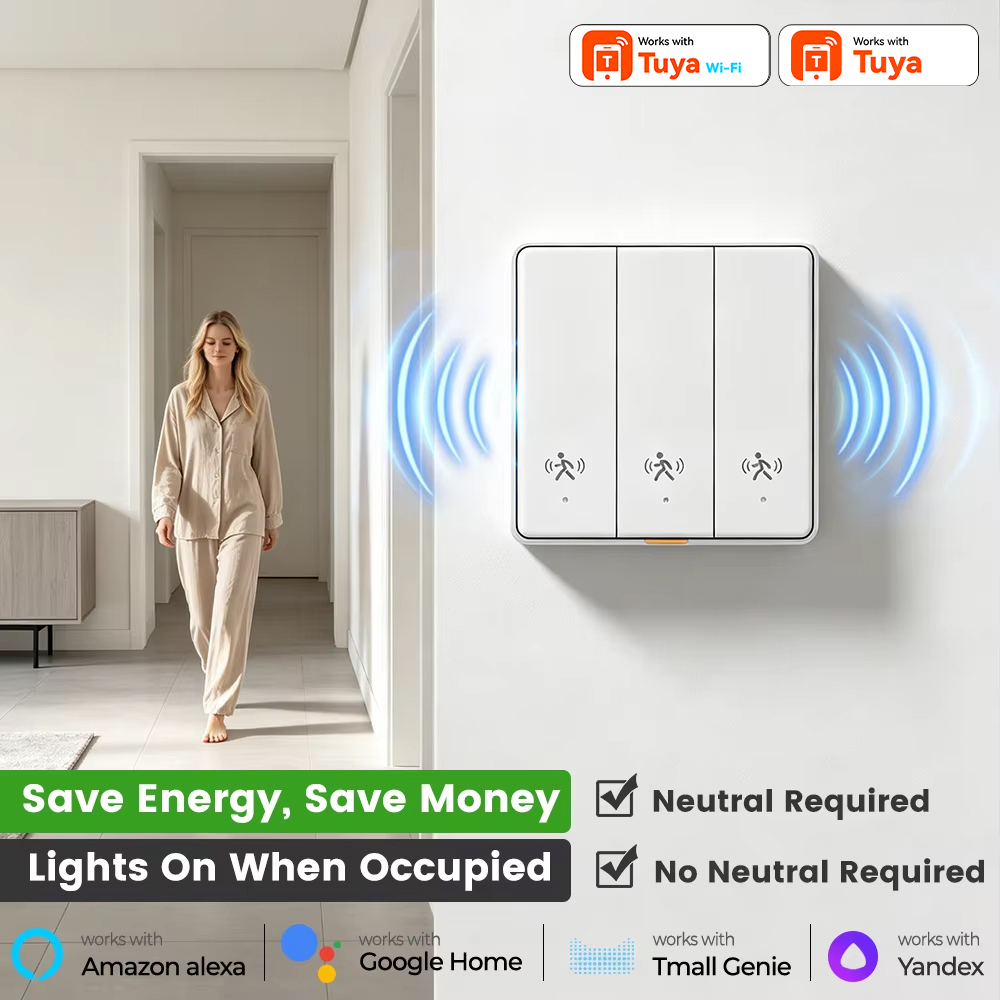 Smart Home Qr Code - 10G Human Presence Radar Switch WiFi
