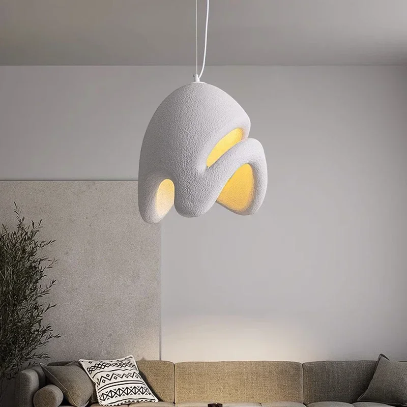 Voice Control Light Bulb - Japanese WabiSabi Style Retro Modern Pendant
