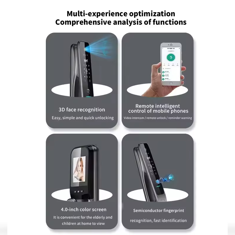 HX5 Smart Door Lock 3D Face Re - đánh giá và giá Smart Home Camera