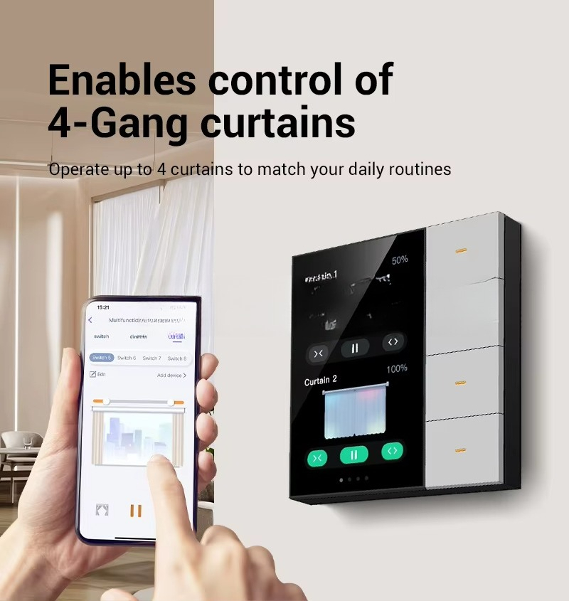4 Gang Zigbee Smart Life Smart - đánh giá và giá Smart Home Switch