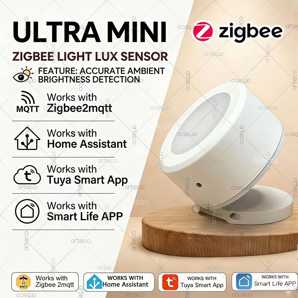 Ultra Mini Zigbee Light Sensor - đánh giá và giá Smart Home Villa