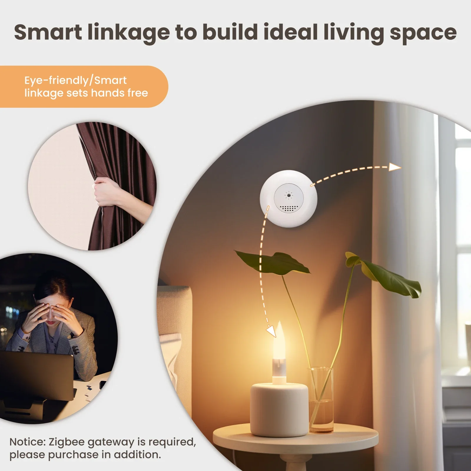 MOES Tuya Zigbee Smart Light S - đánh giá và giá Smart Home Villa