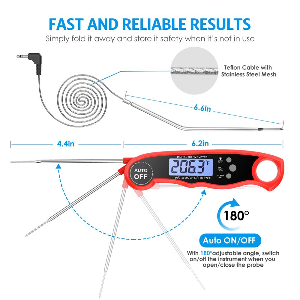 ORIA Nhiệt Kế Thực Phẩm Kỹ Thu - đánh giá và giá Smart Home Utensils