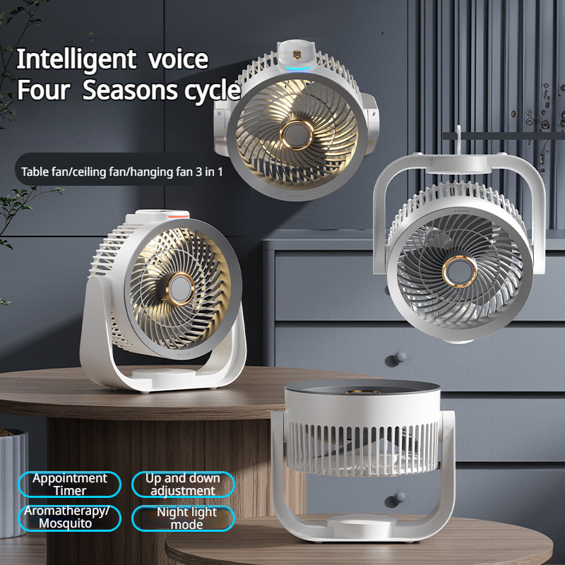 Smart Desk Fan Voice Activated - đánh giá và giá Smart Home Office