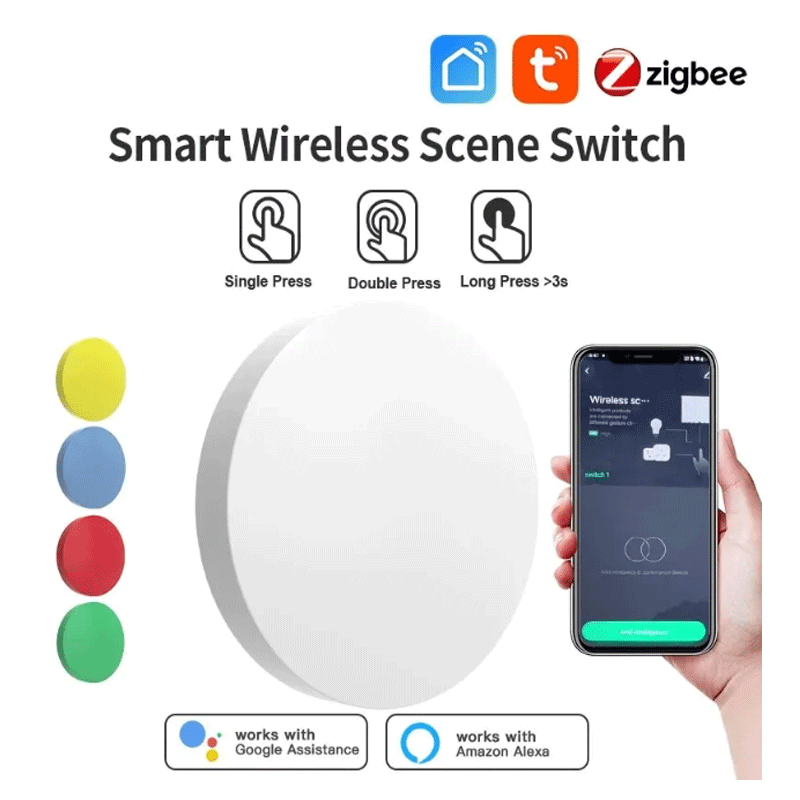 Tuya ZigBee Smart Wireless But - đánh giá và giá Smart Home Office