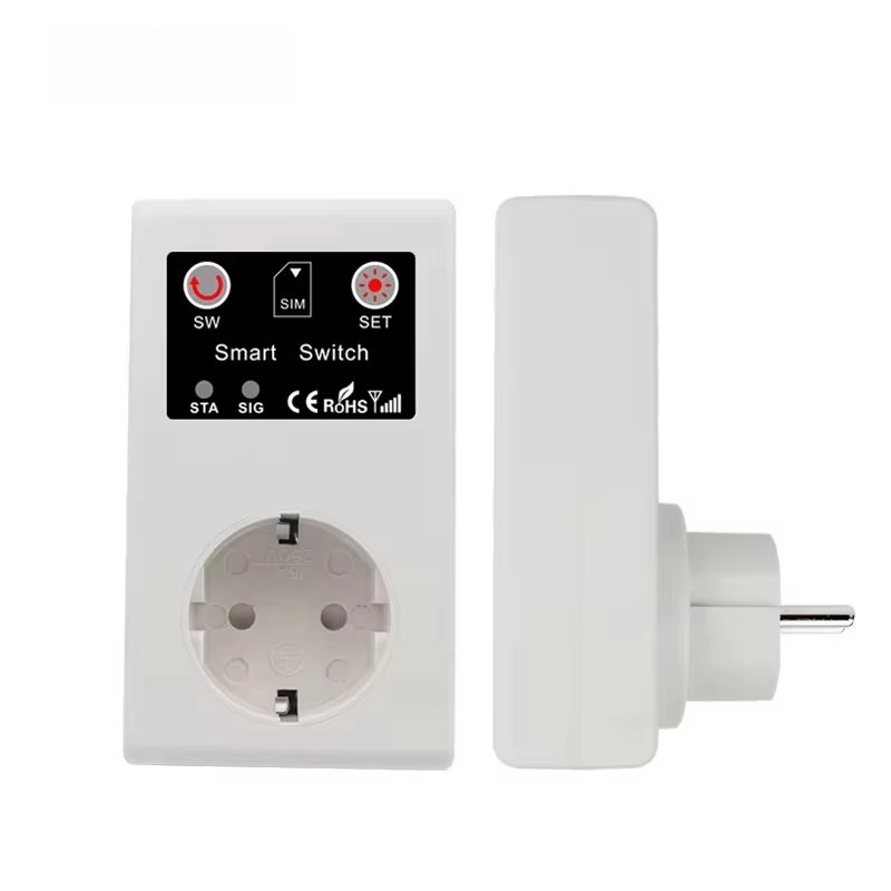 16A EU GSM Power Socket 3000W  - đánh giá và giá Smart Home Switch