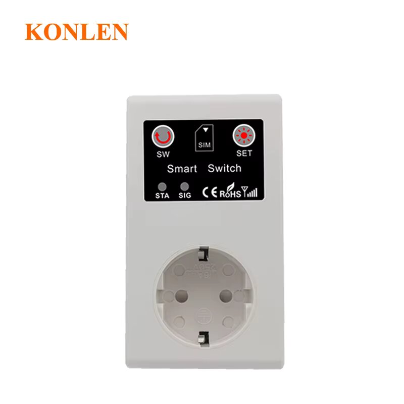 16A EU GSM Power Socket 3000W  - đánh giá và giá Smart Home Switch
