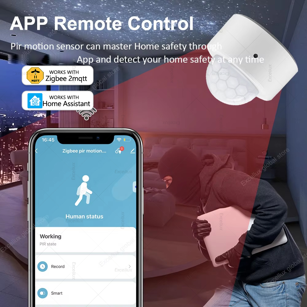 ZigBee PIR Motion Sensor Mini  - đánh giá và giá Smart Home Sistem