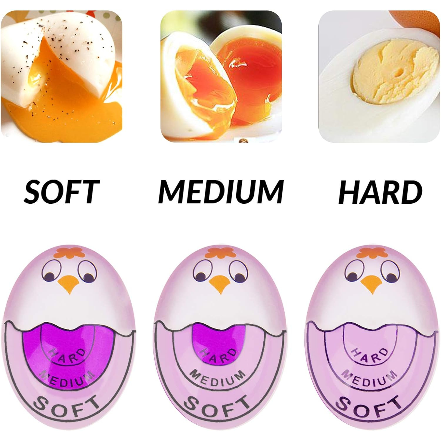 Home Egg Timer Sensitive Color - đánh giá và giá Smart Home Utensils