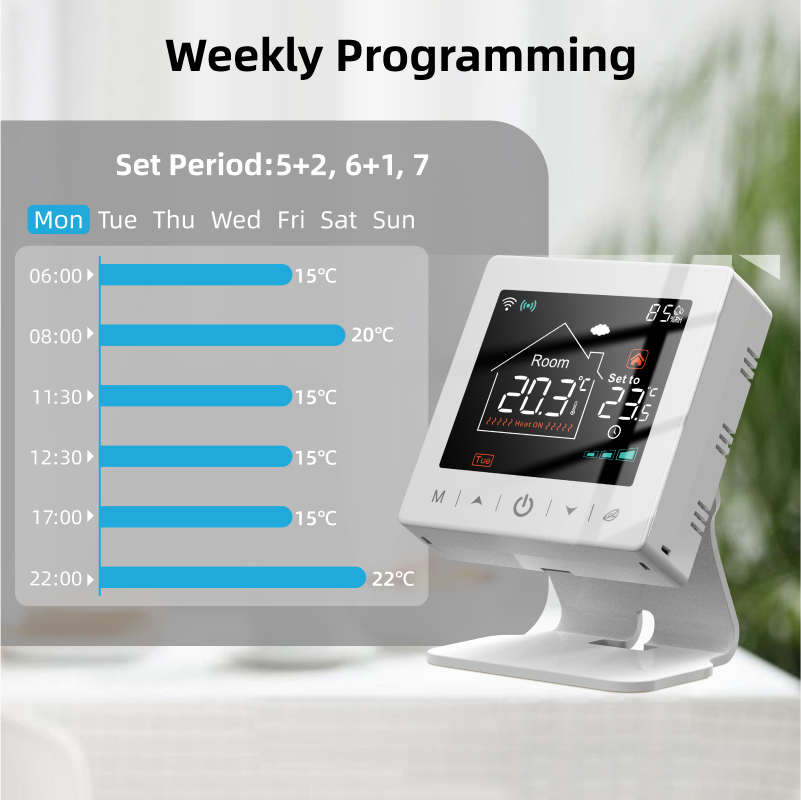 Smart home Wifi thermostat tuy - đánh giá và giá Universal Remote Smart Home