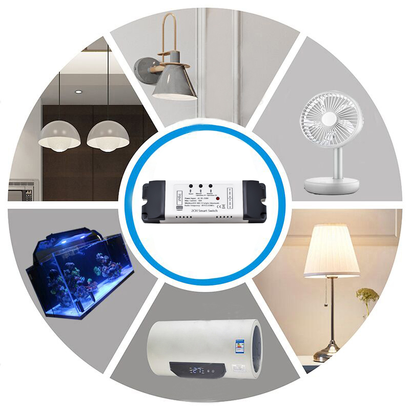Tuya Smart Wifi Switch Module  - đánh giá và giá Smart Home Diy