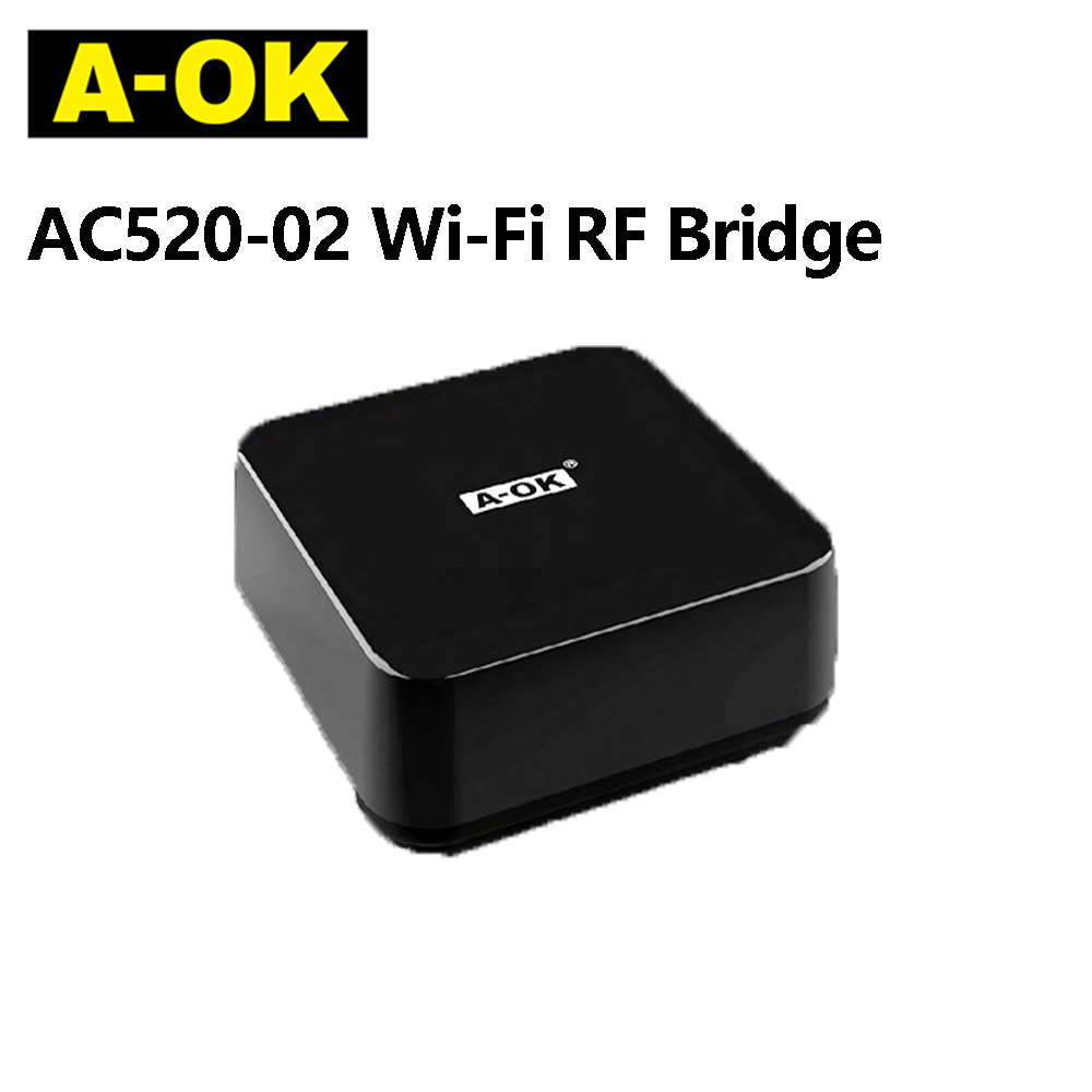 A-OK AC520-02 Wifi Bridge RF B - đánh giá và giá Curtain Motor