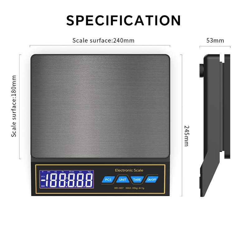 Electronic Kitchen Scale Recha - đánh giá và giá Smart Home Utensils