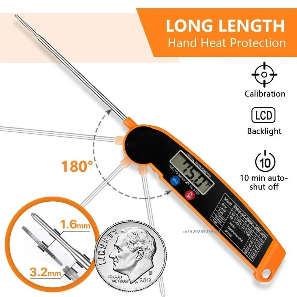 Digital Kitchen Food Thermomet - đánh giá và giá Smart Home Utensils