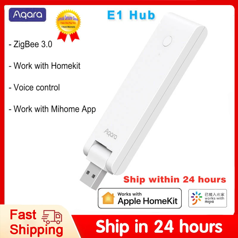 Aqara E1 Smart Gateway Zigbee  - đánh giá và giá Smart Home Xiaomi Hub