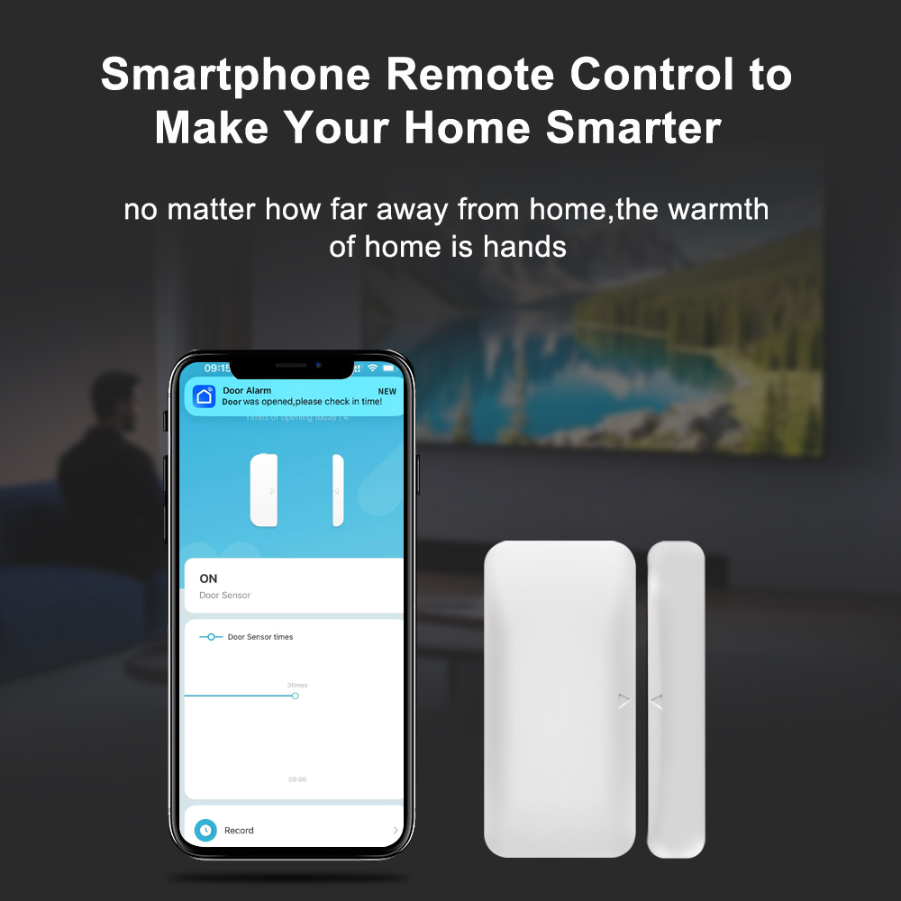 Tuya Zigbee Wireless Door Wind - đánh giá và giá Smart Home Automation System
