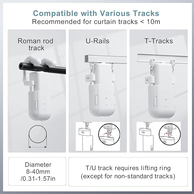 Smart Curtain Motor with Remot - đánh giá và giá Curtain Motor