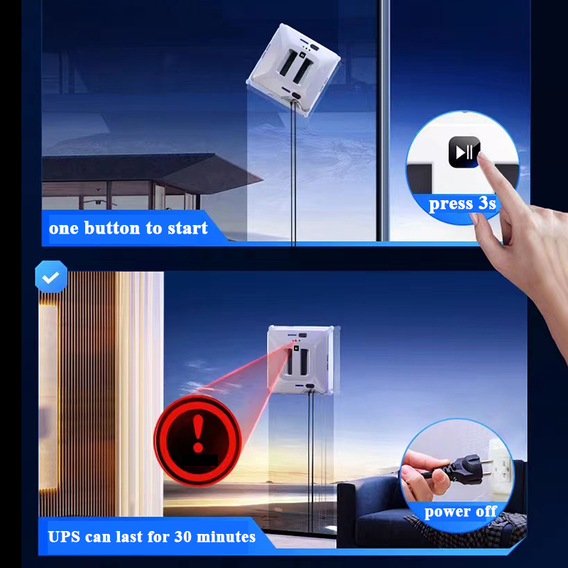 Robot Window Cleaner With Spra - đánh giá và giá Smart Home Sistem