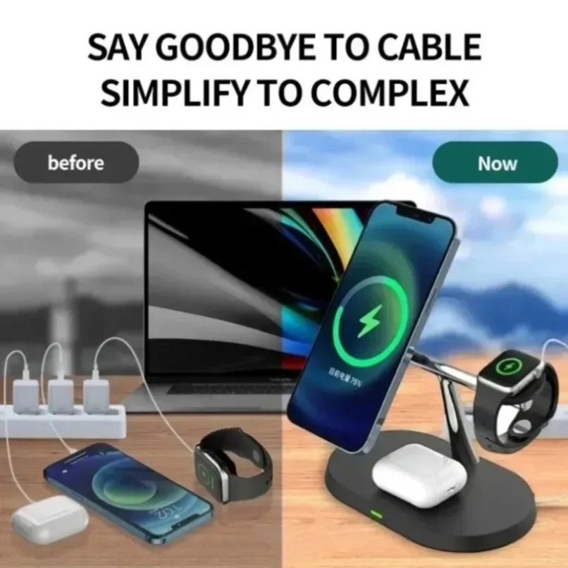 Fast Charge 3 in 1 Magnetic Wi - đánh giá và giá Smart Home Office