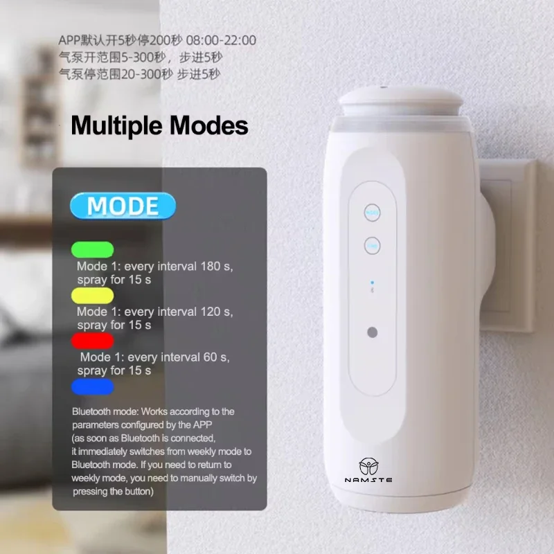 NAMSTE Portable Smart Diffuser - đánh giá và giá Smart Home Office