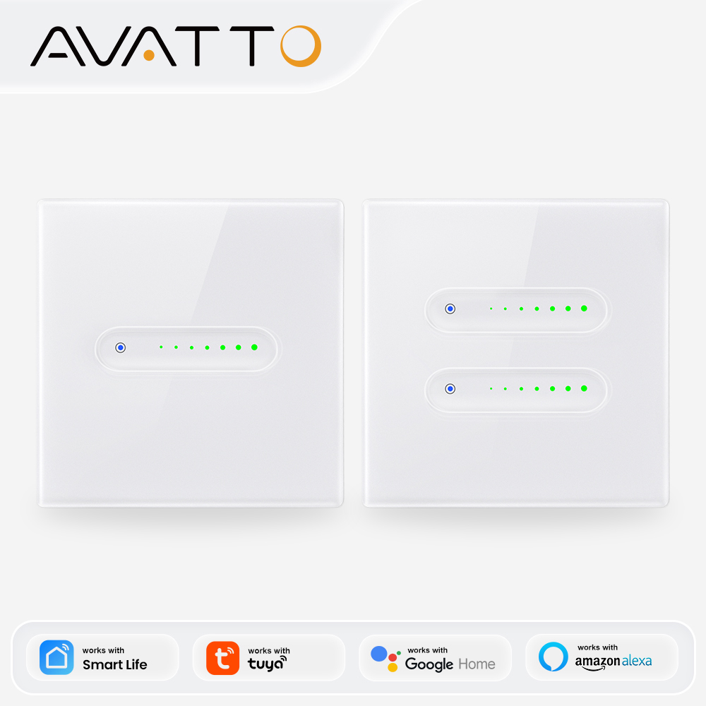 AVATTO WiFi 1/2 Gang Smart Dim - đánh giá và giá Smart Home Sistem
