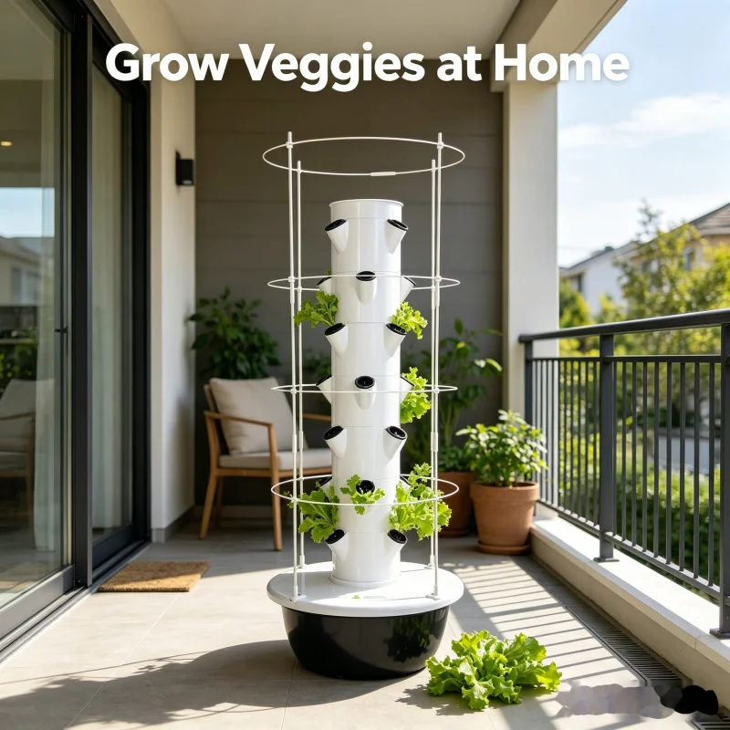 Smart Vertical Hydroponic Towe - đánh giá và giá Smart Home Kits