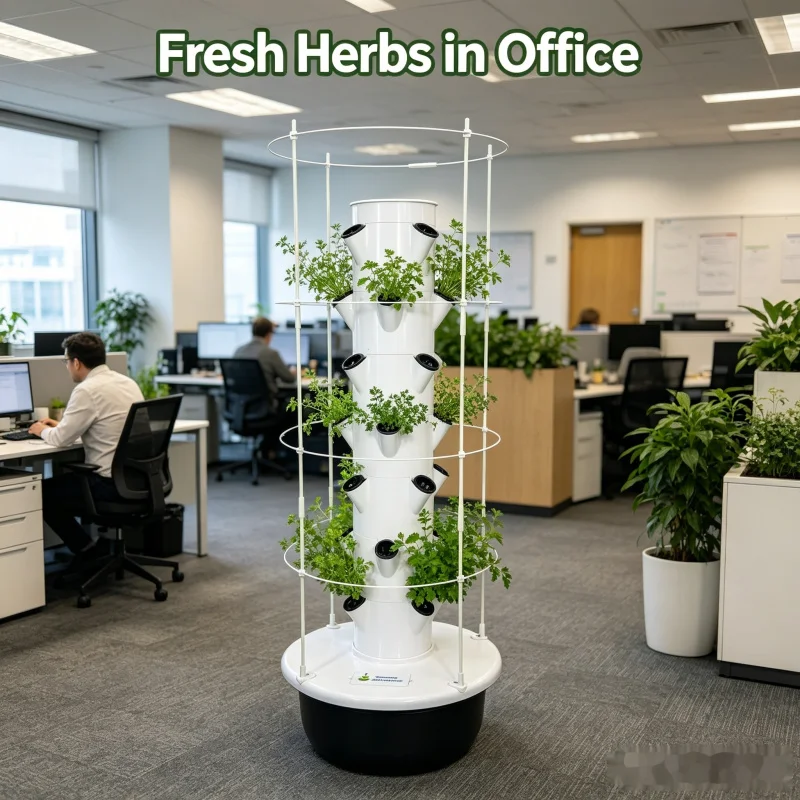 Smart Vertical Hydroponic Towe - đánh giá và giá Smart Home Kits