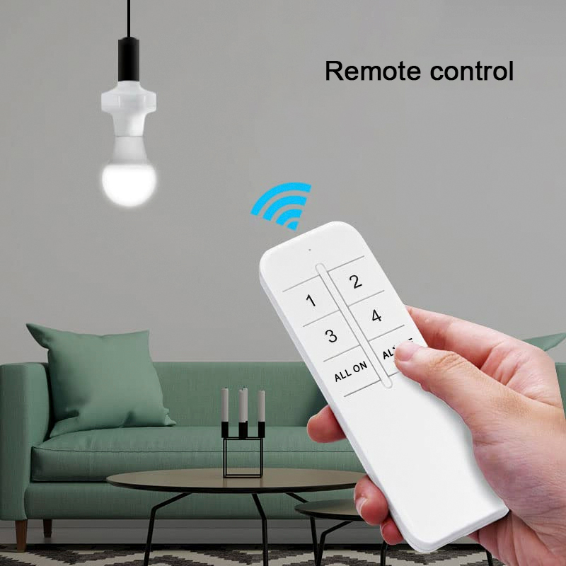 EWelink E27 Lamp Holder Remote - đánh giá và giá Voice Control Light Bulb
