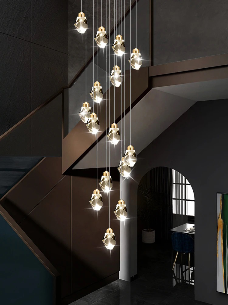 Nordic Crystal Chandelier Livi - đánh giá và giá Voice Control Light Bulb
