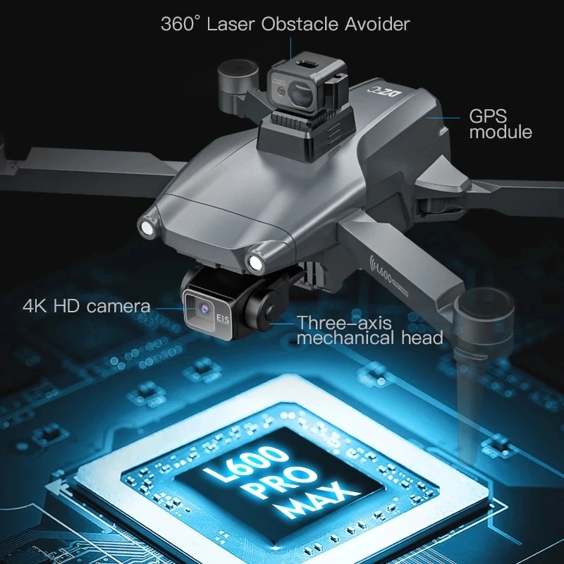 L600 PRO MAX GPS Drone Profess - đánh giá và giá Smart Home Camera