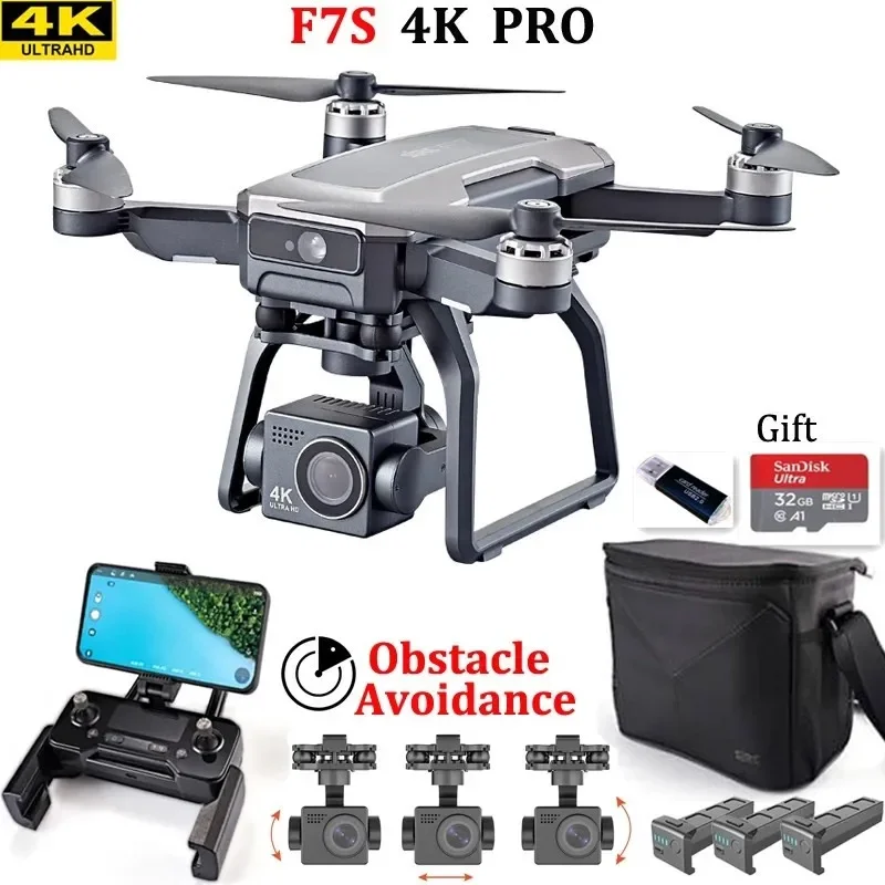 SJRC F7s 4K PRO Drone 4K obsca - đánh giá và giá Smart Home Camera