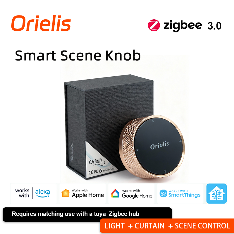 ORIELIS Tuya Zigbee Smart Scen - đánh giá và giá Smart Home Switch