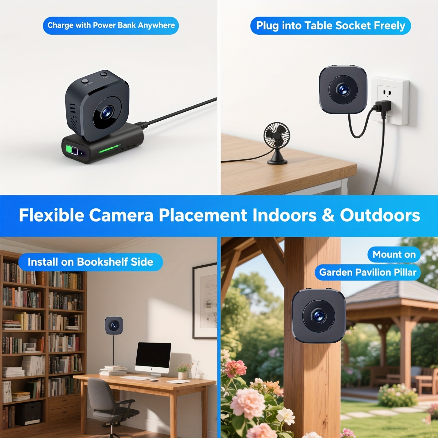 1080P HD Mini WiFi Camera Indo - đánh giá và giá Smart Home Camera