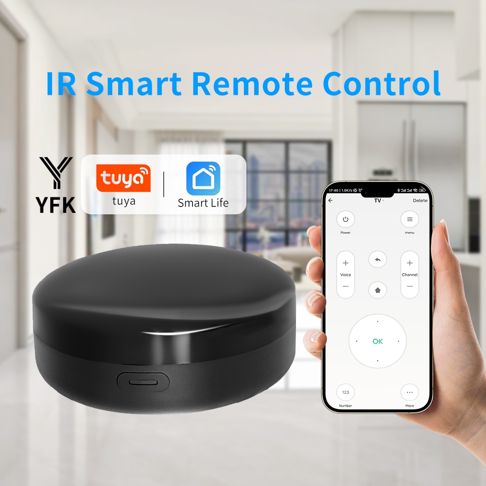 YFK Tuya WiFi Universal IR Rem - đánh giá và giá Universal Remote Smart Home