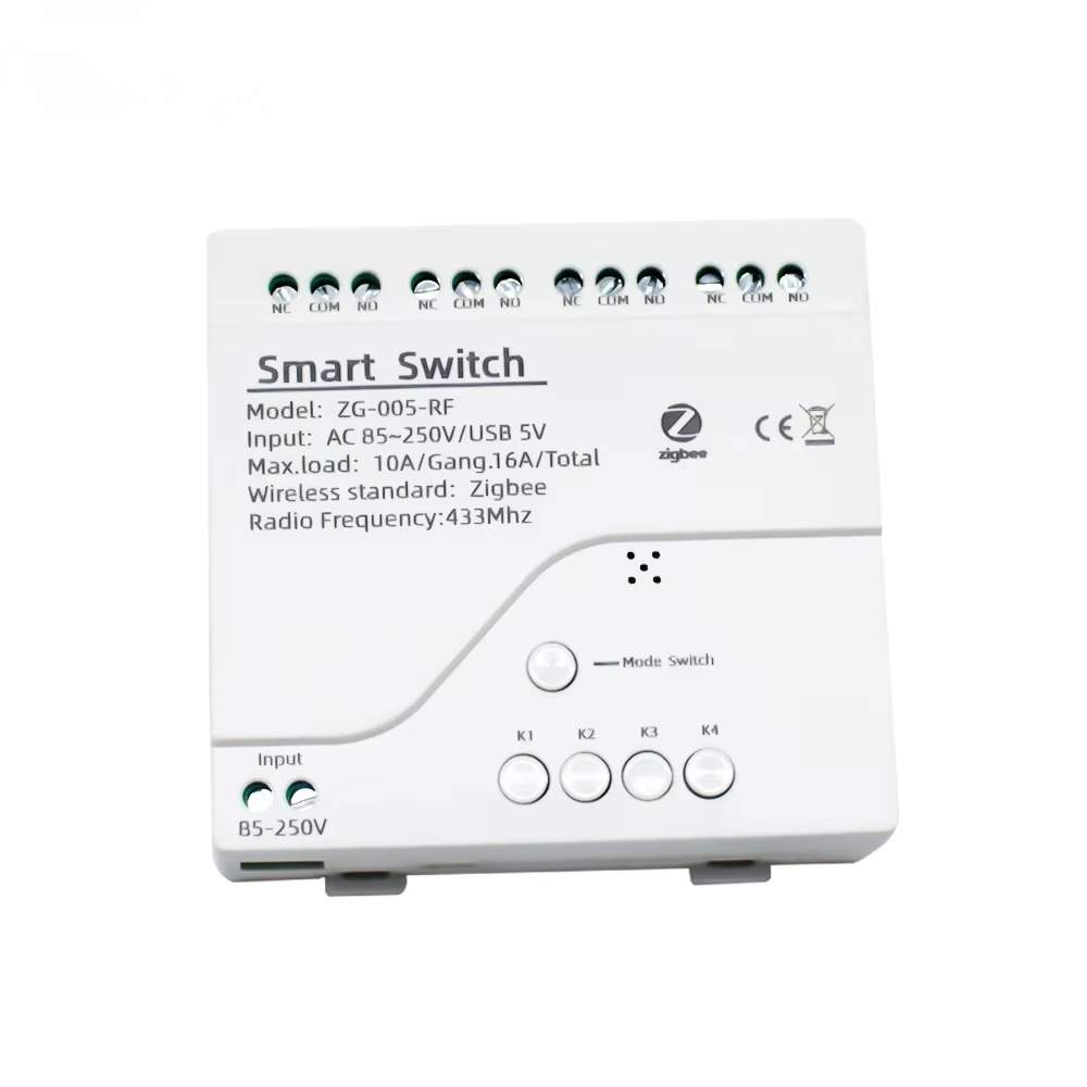 Tuya 4CH Zigbee Switch Relay M - đánh giá và giá Smart Home Switch