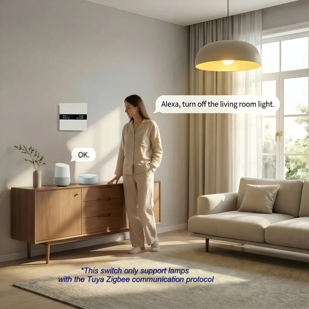 M8 Pro Zigbee Smart Switch Pan - đánh giá và giá Smart Home Sistem