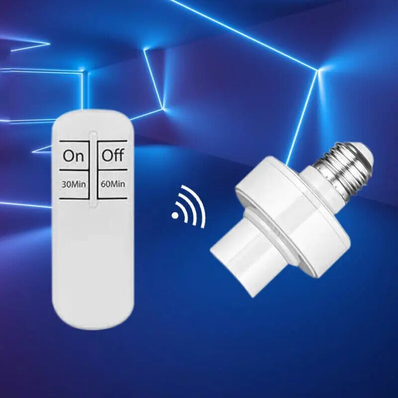 Wireless E27 Led Bulb Holder A - đánh giá và giá Voice Control Light Bulb