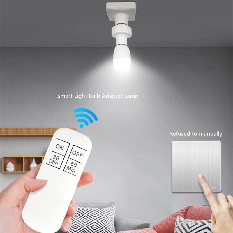 Wireless E27 Led Bulb Holder A - đánh giá và giá Voice Control Light Bulb